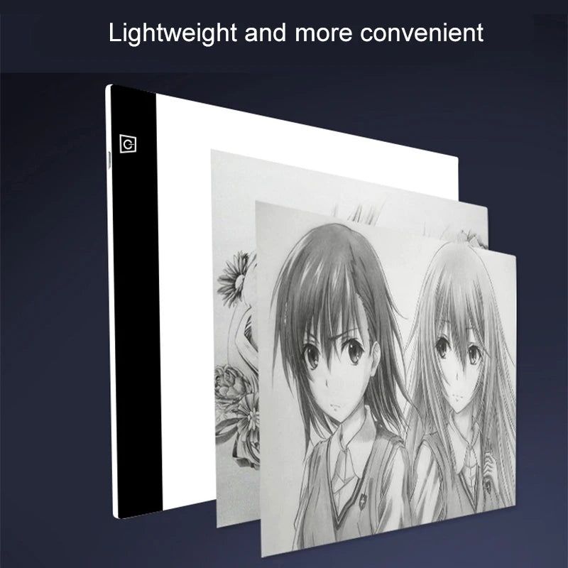 LED Drawing Board, Light Up Tracing Pad for Kids