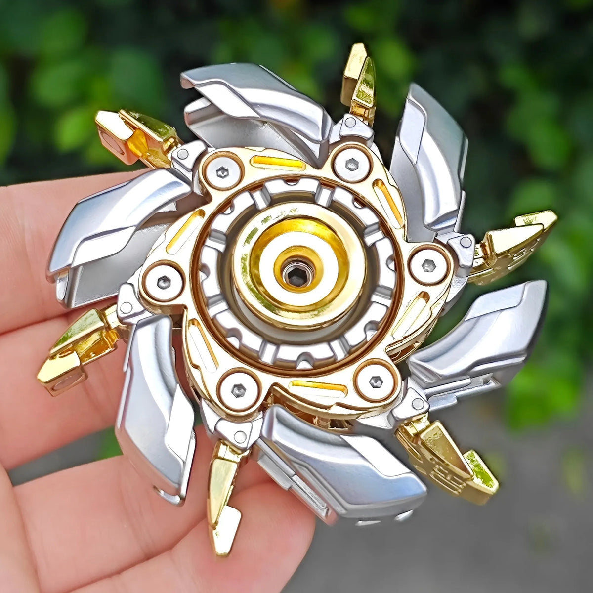Metal Fidget Spinner Magnetic Stress Relief Toy for Adults