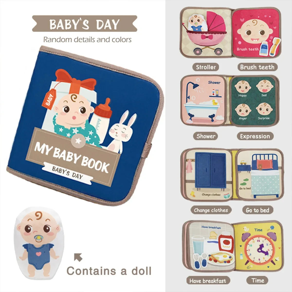 Montessori Busy Book for Toddlers