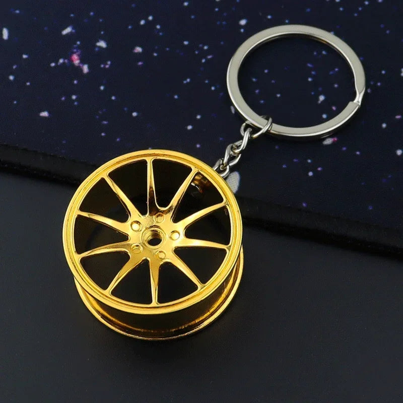 Car Keychain Zinc Alloy Automotive Pendant