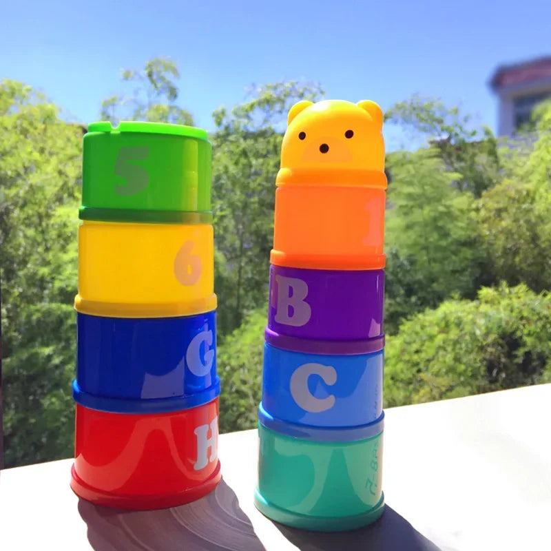 Cup Stacking Game – Educational Speed & Matching Toy for Kids
