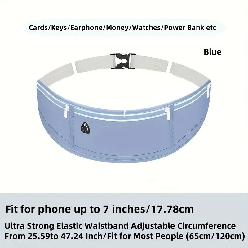 Running Waist Bag, Waterproof Sports Belt Pack for Phone
