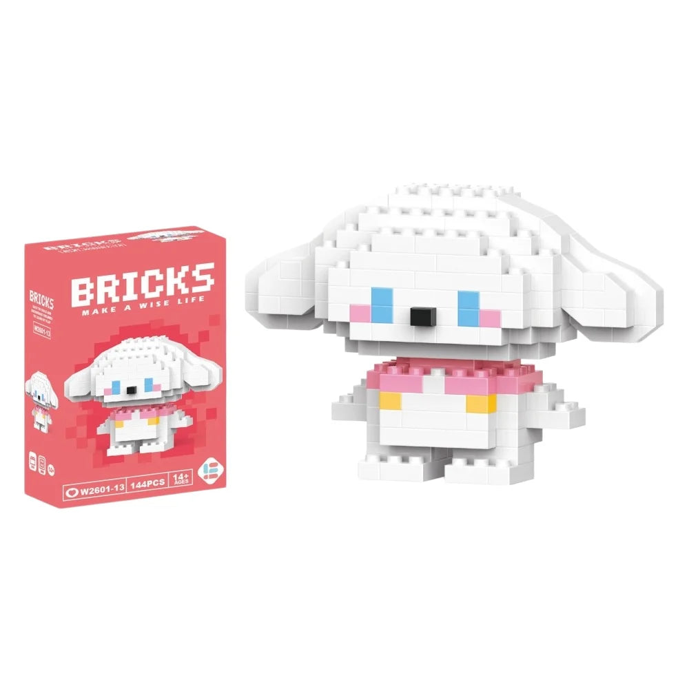Cartoon Building Blocks – Mini ABS Assembly Brick Set