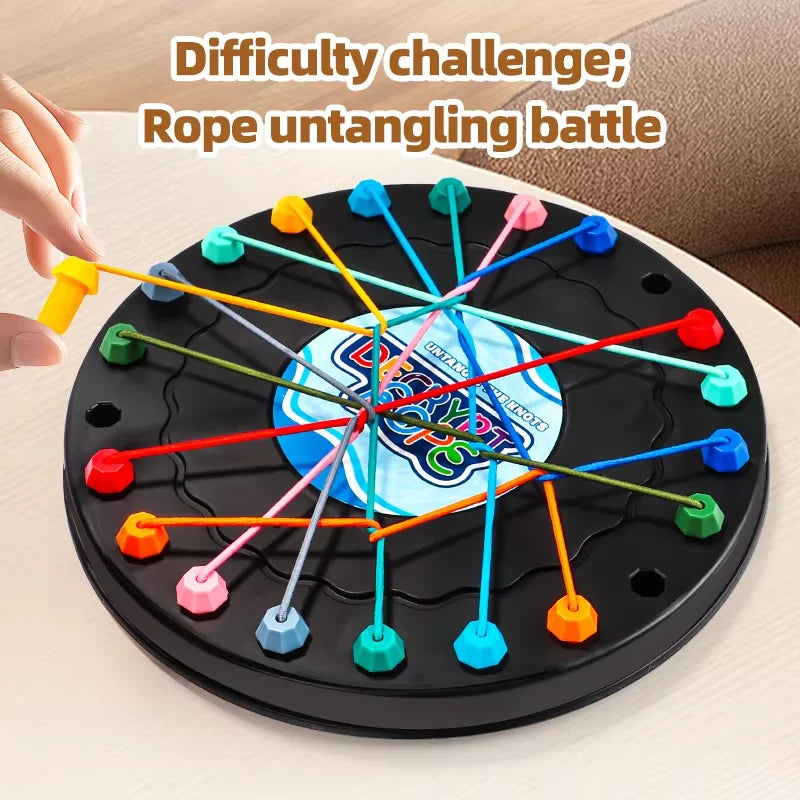 Rope Puzzle Game – Unraveling Logic Brain Teaser Challenge