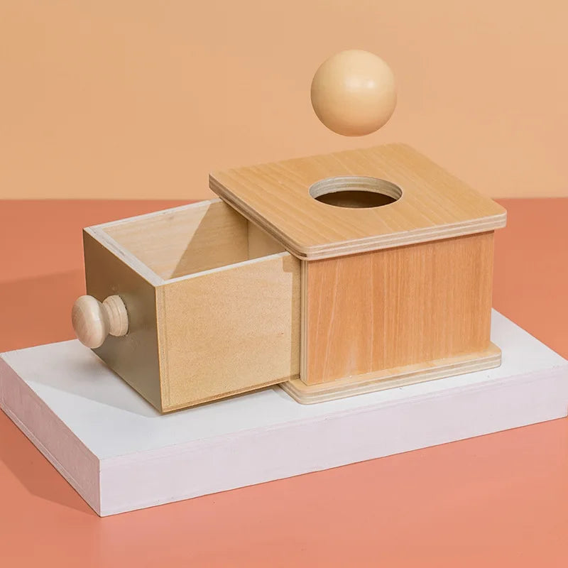 Montessori Color Matching Toy – Spinning Drum Fine Motor Activity