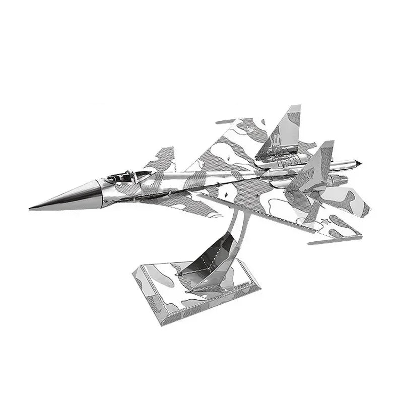 3D Metal Puzzle – DIY Aircraft & Helicopter Model Kit