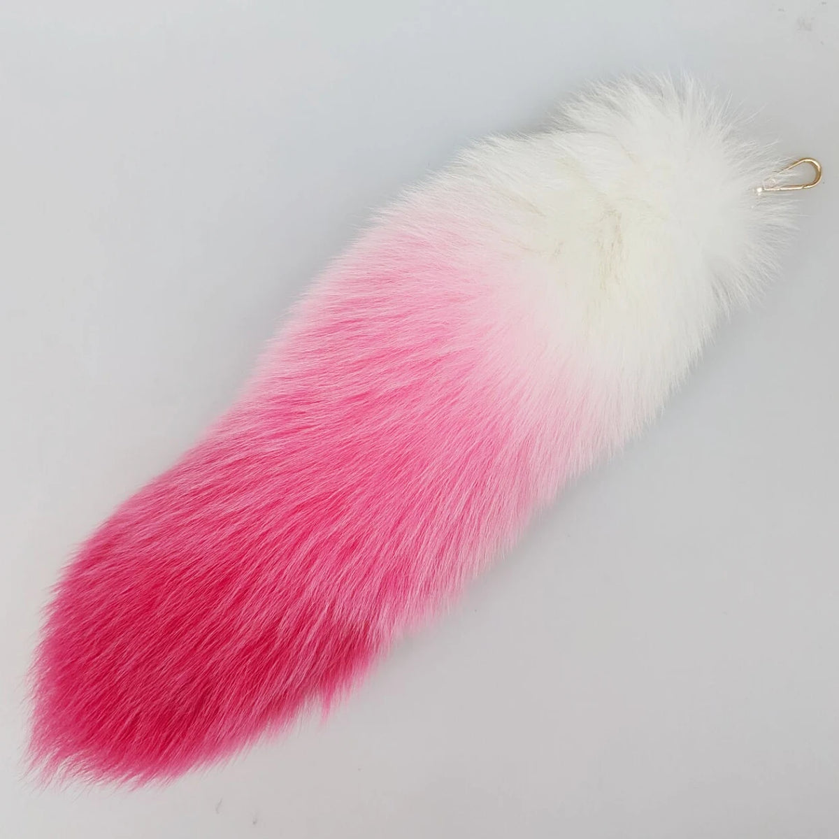 Fox Tail Keychain for Women Furry Y2K Car Accessory