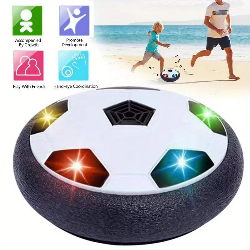 Hover Soccer Ball – Floating Indoor Soccer Toy with LED Light