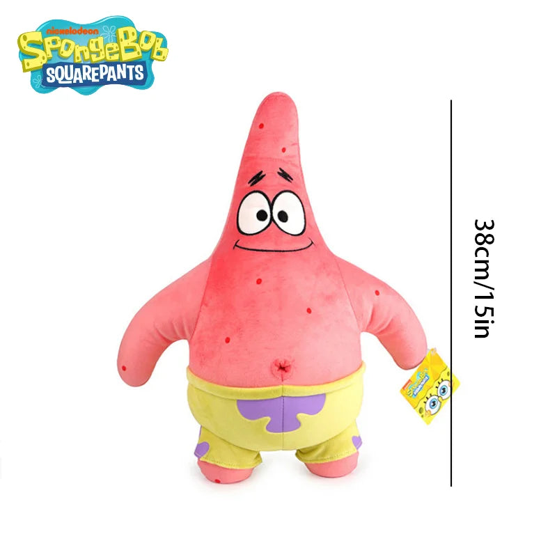 Character Plush Throw Pillow – Soft Decorative Toy
