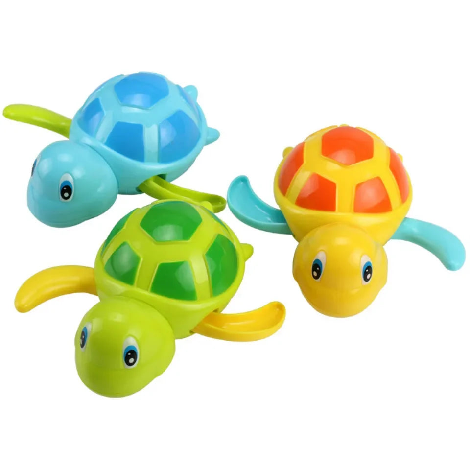 Clockwork Turtle Bath Toy – Wind Up Water Toy for Kids