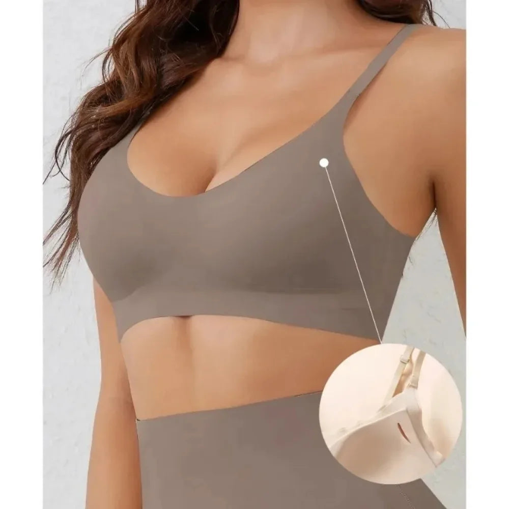 2026 Soft Support Seamless Underwear Breathable Light Thin Bra Style Comfortable Gathering No Steel Ring Collection Women's Unde