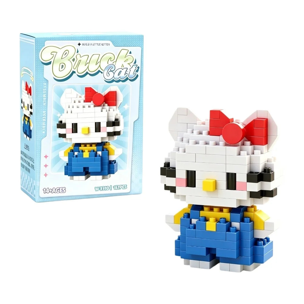 Cartoon Building Blocks – Mini ABS Assembly Brick Set