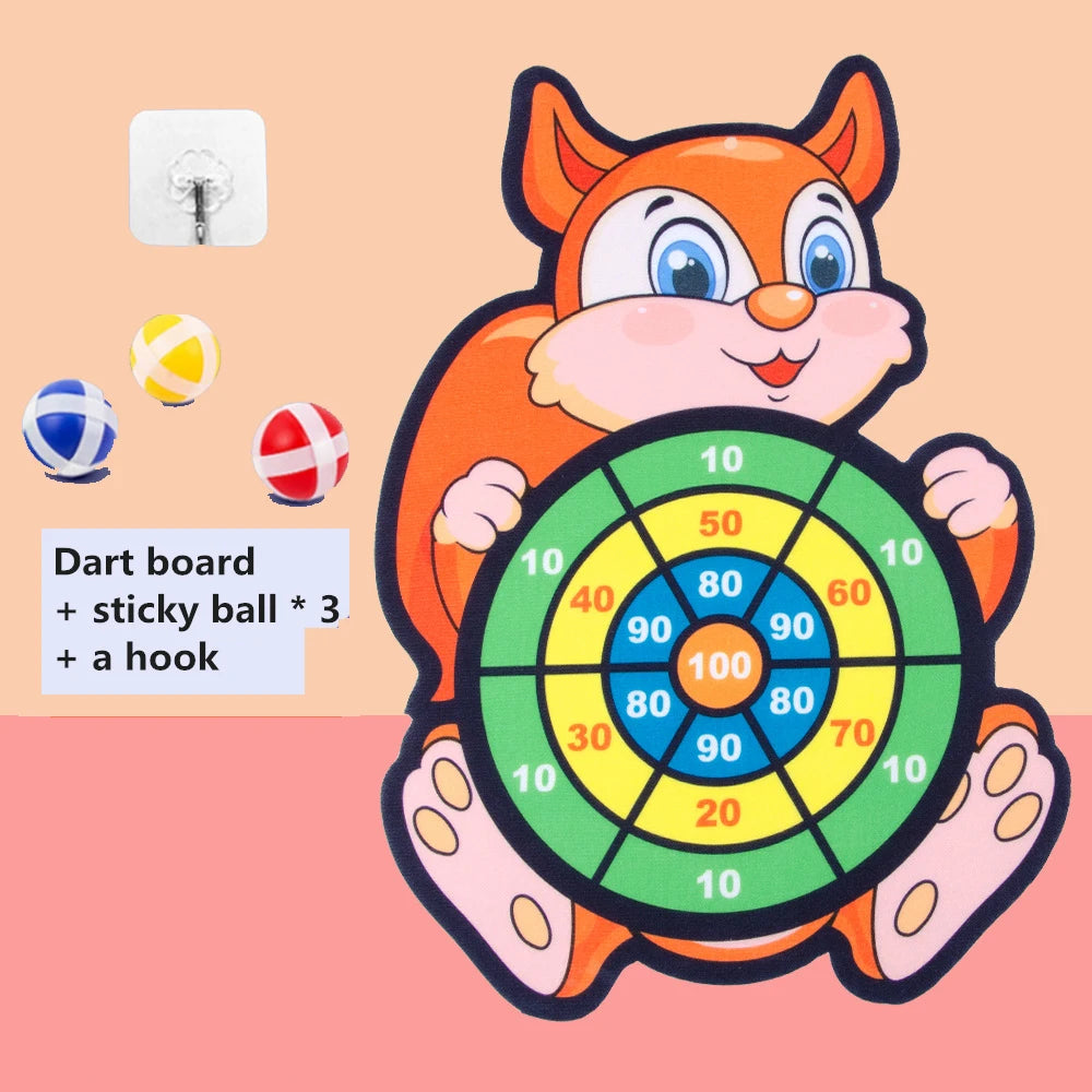 Kids Sticky Ball Dart Board