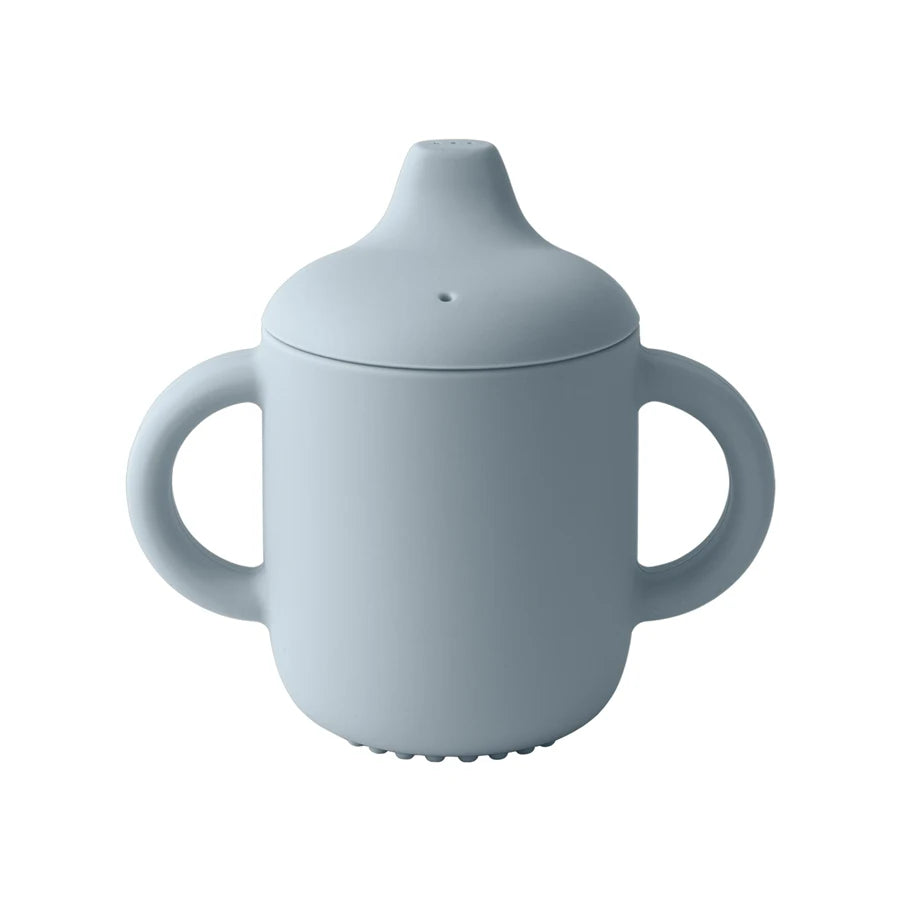 Silicone Baby Training Cup with Handle – 180ml Infant Drinking Cup
