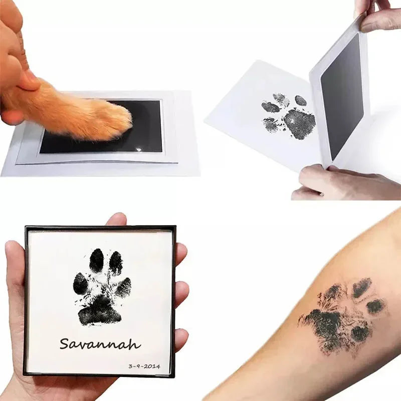 Baby Handprint Footprint Kit Inkless Newborn Keepsake 0-12 Months