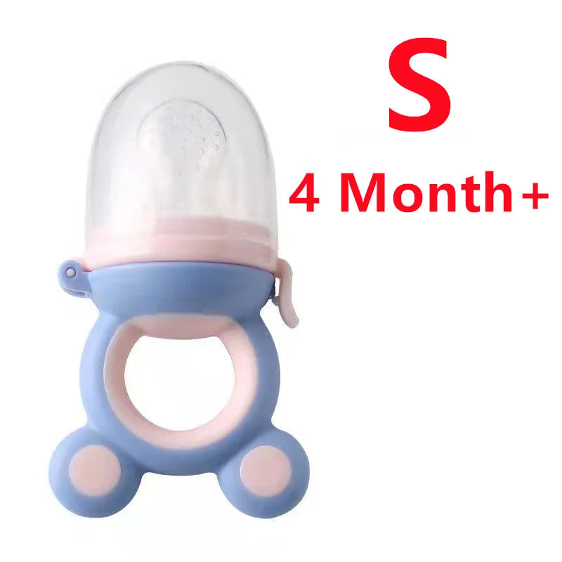 Baby Food Feeder – Silicone Fruit Nibbler & Teether