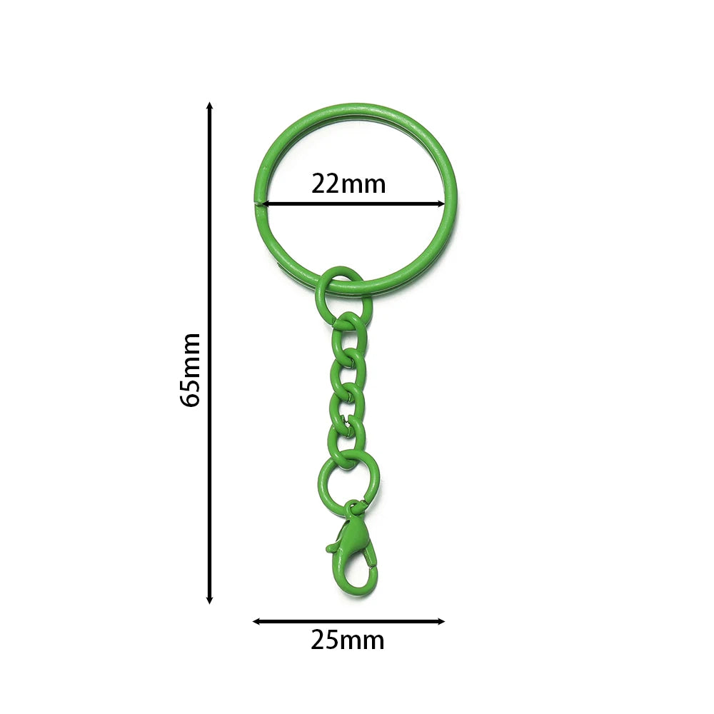 Keyring Chains 25mm with Lobster Clasps