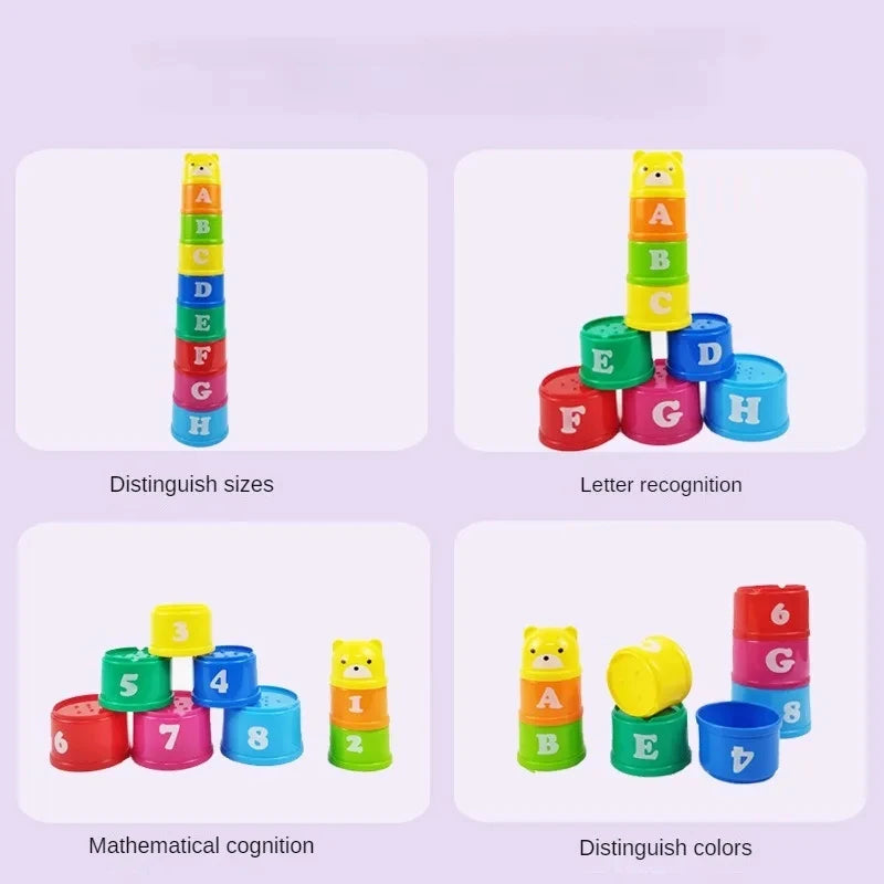 Cup Stacking Game for Kids – Speed & Brain Challenge