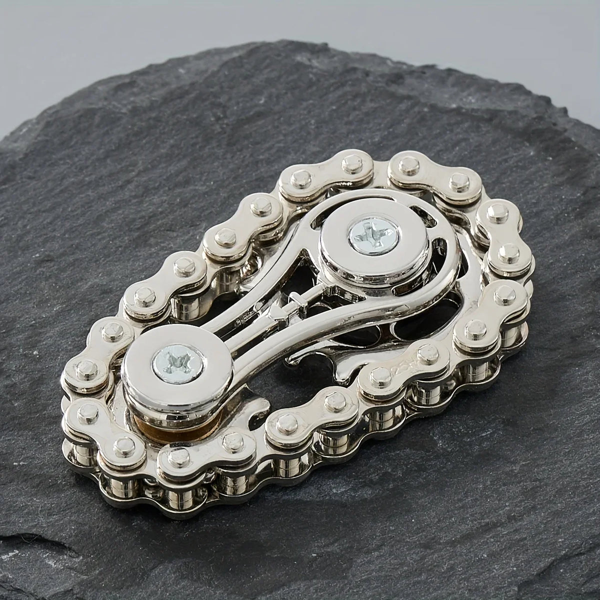 Metal Fidget Spinner Fingertip Gyro Sprocket EDC Toy