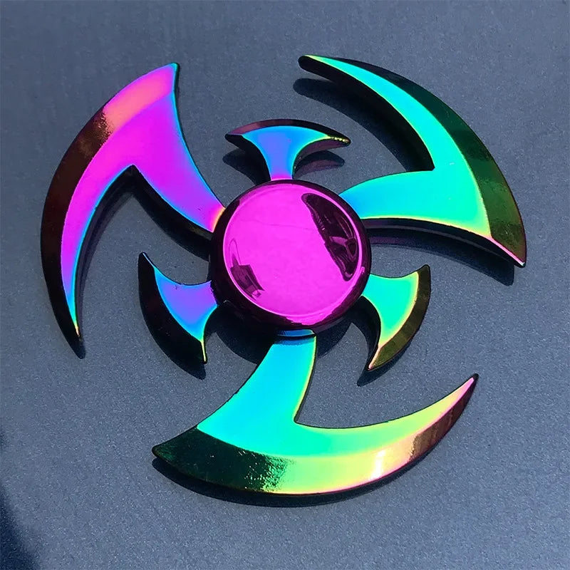 Metal Fidget Spinner Fingertip Gyro Alloy Hand Spinner Toy
