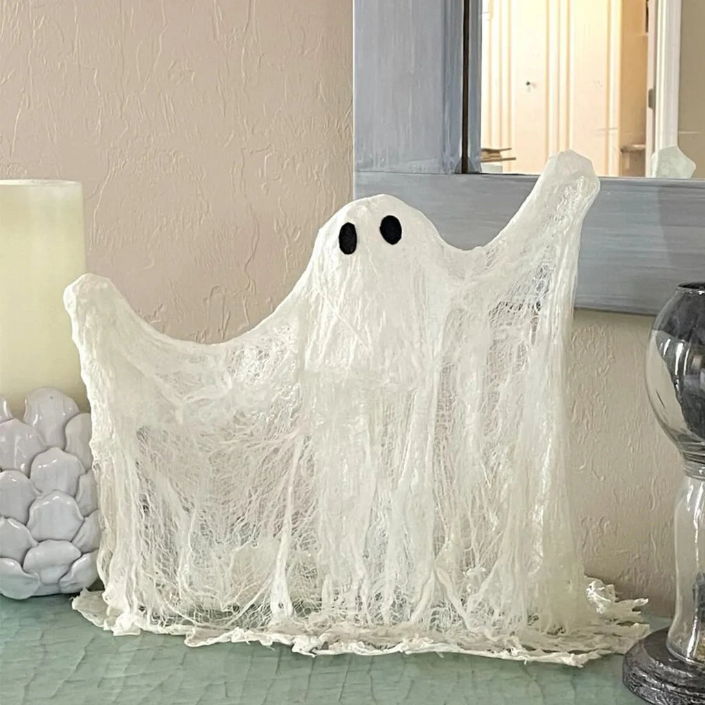 Halloween Spider Web Decoration – Black Gauze Artificial Web