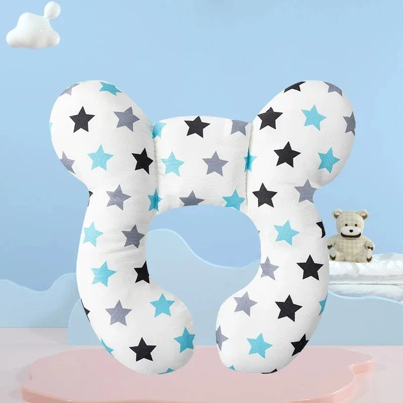U Shaped Baby Pillow – Soft Stroller & Travel Pillow for Toddlers