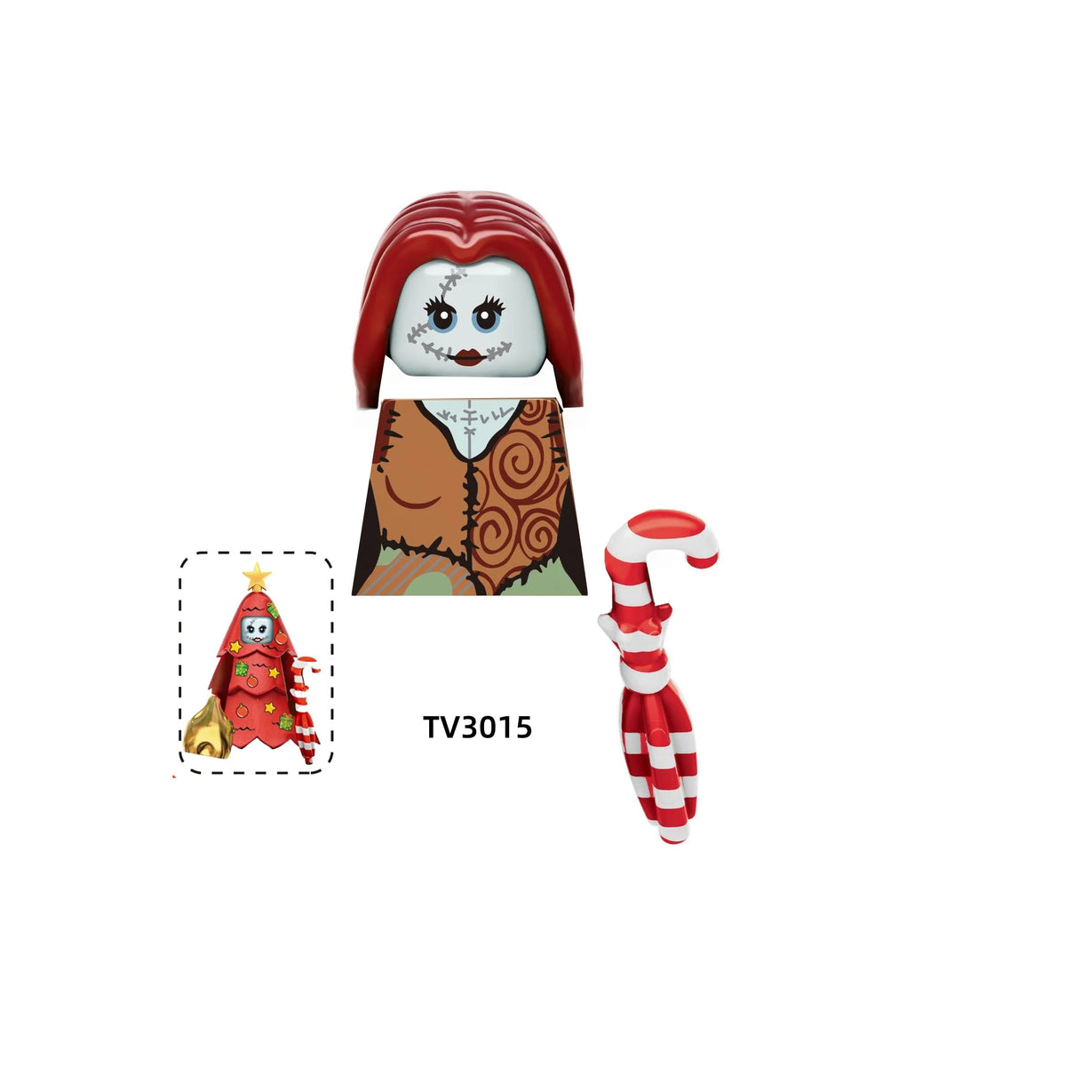 Christmas Building Blocks Santa Mini Figures DIY Building Set