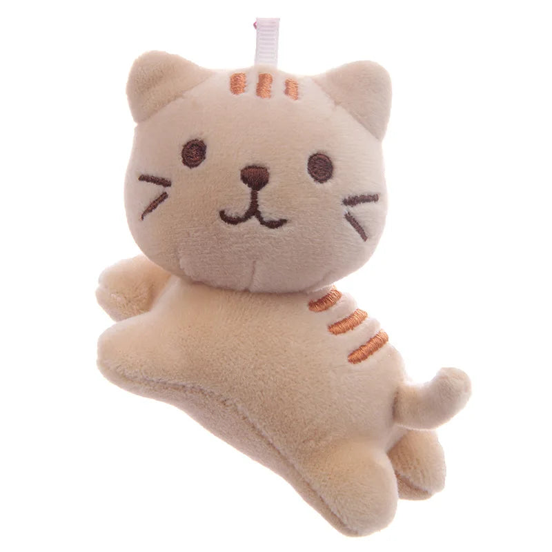 Cat Plush Toy – Cute Soft Kitten Doll & Backpack Pendant