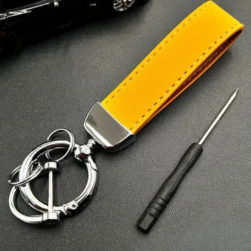 Custom Logo Keychain – Personalized Engraved Metal Key Ring
