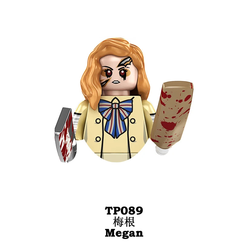 Halloween Building Blocks Horror Mini Figure Brick Set