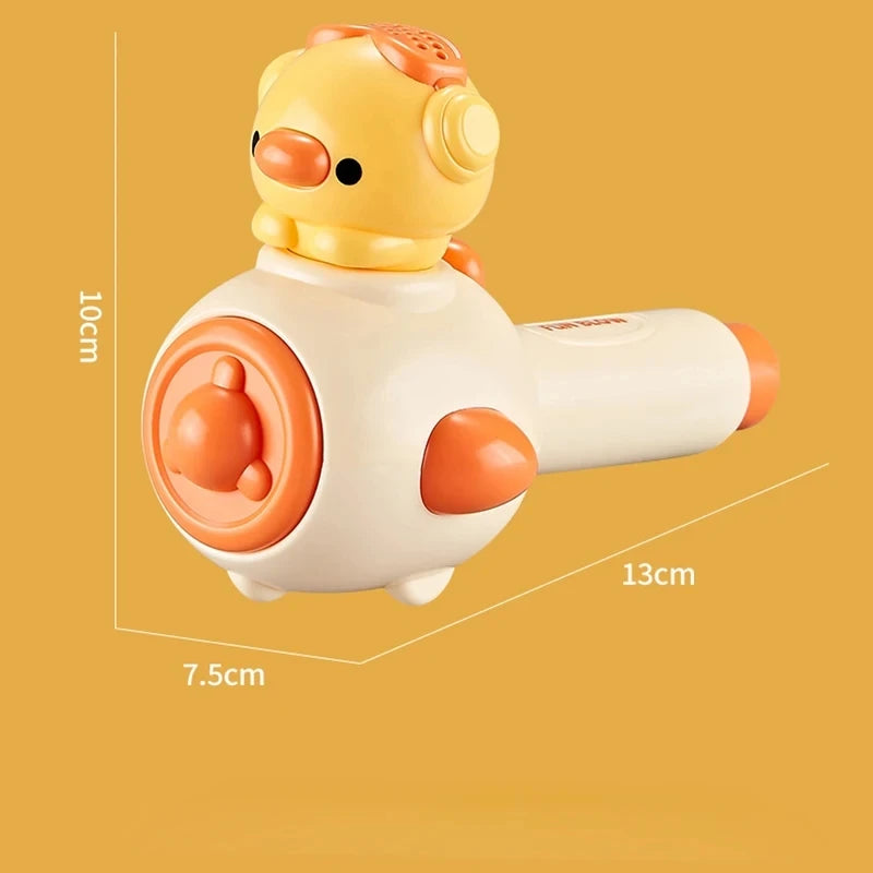 Montessori Sensory Toy 3-in-1 Blowing Floating Ball & Whistle Game