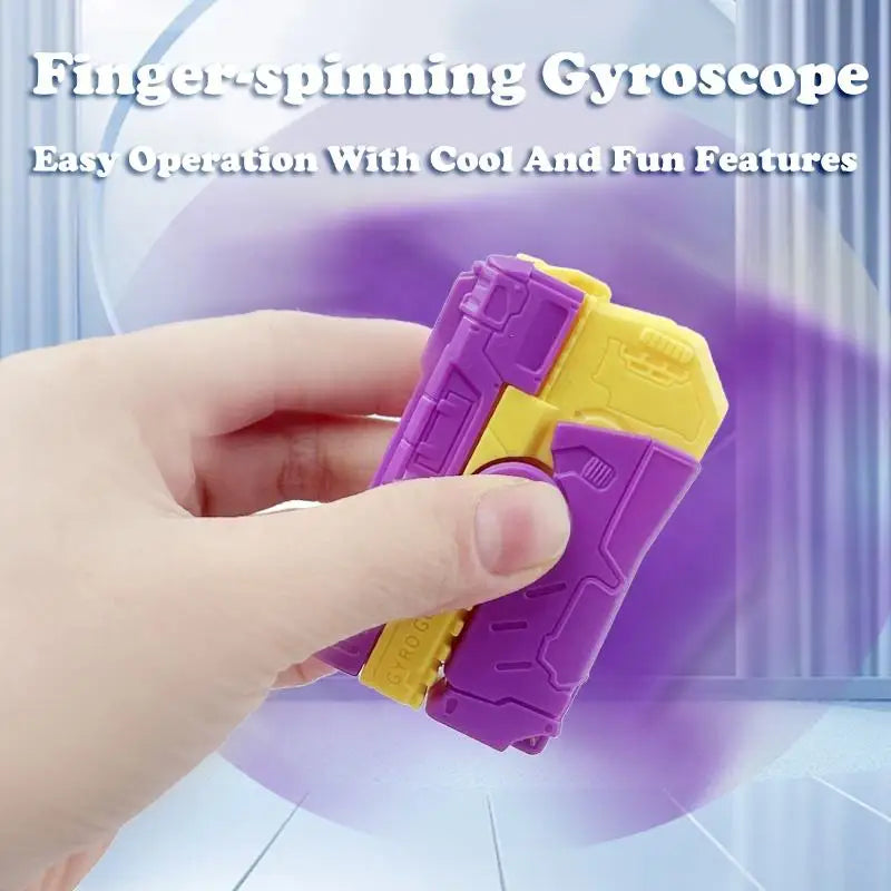 2-in-1 Fidget Spinner Toy – Transformable Hand Spinner for Kids