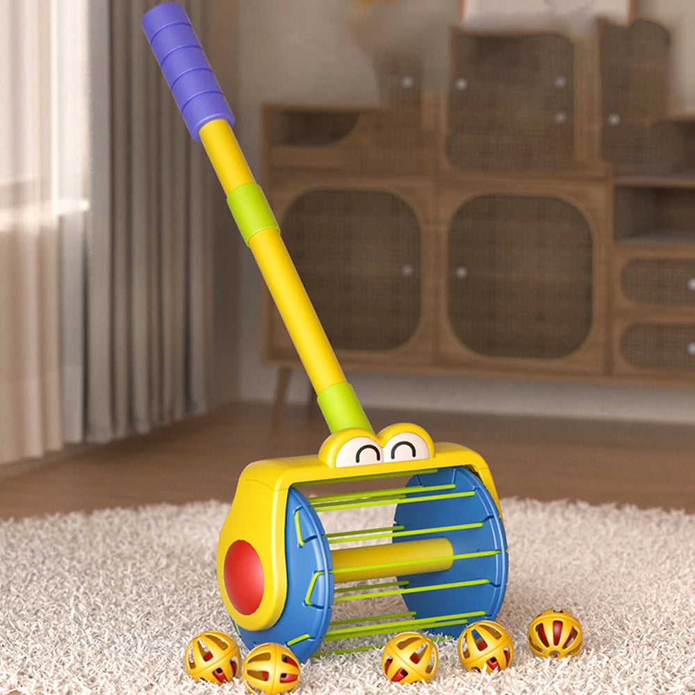 Ball Launcher Toy, Interactive Catching & Coordination Game