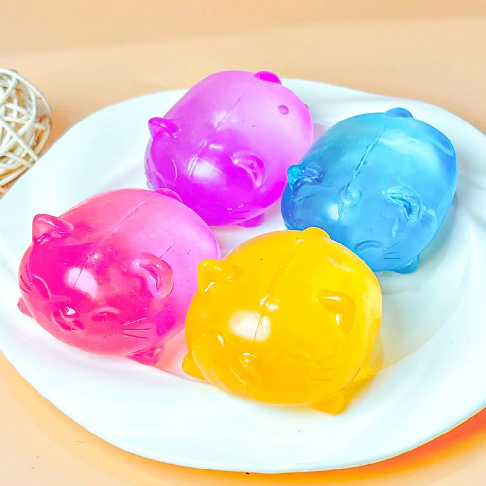 Slow Rise Squishy Toy – Cute Cat Stress Relief Fidget