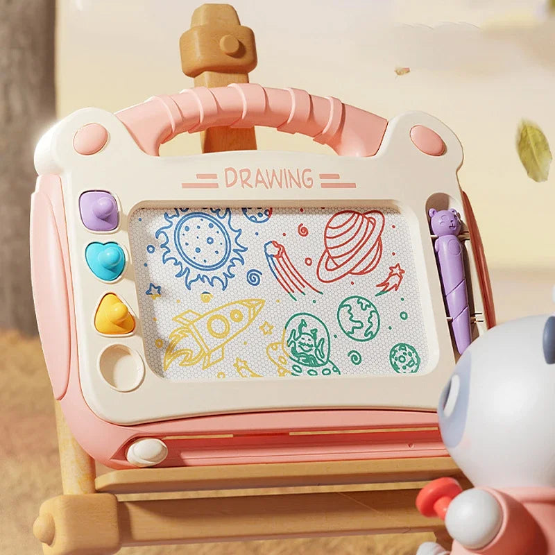 Magnetic Drawing Board for Kids – Reusable Writing & Doodle Toy