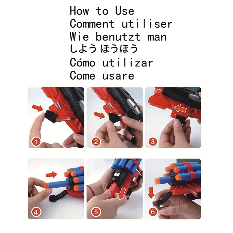 Spider Web Shooter Toy – Wrist Launcher for Active Play & Cosplay
