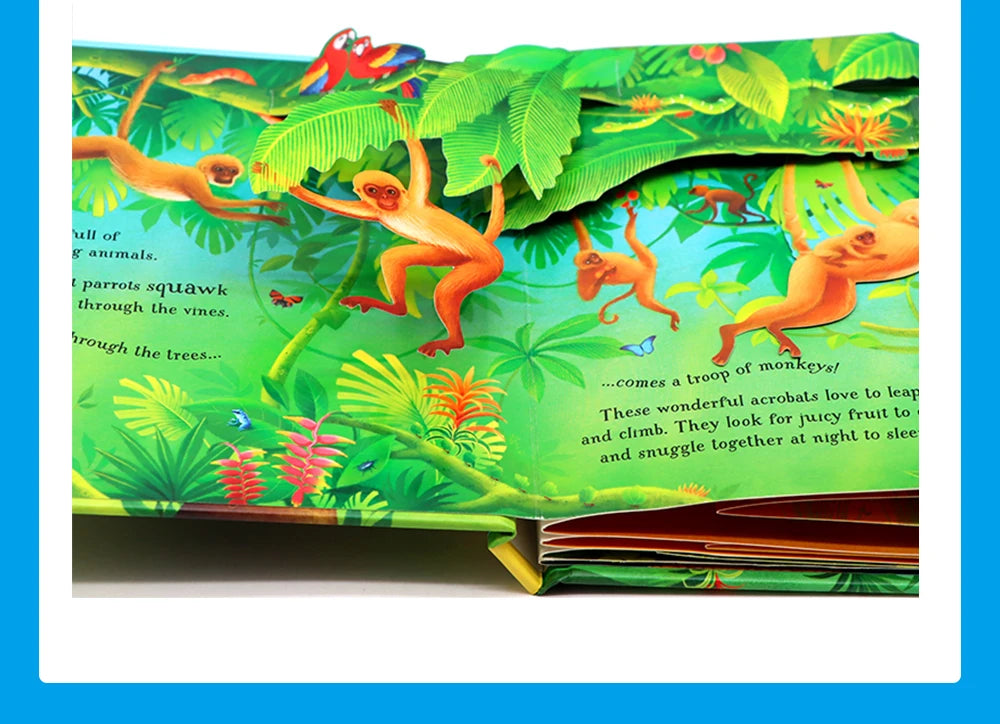 Pop Up Book for Kids – 3D Fairy Tale Bedtime Learning Book