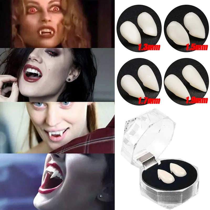 Halloween Vampire Fangs – Resin Teeth Costume & Cosplay Props