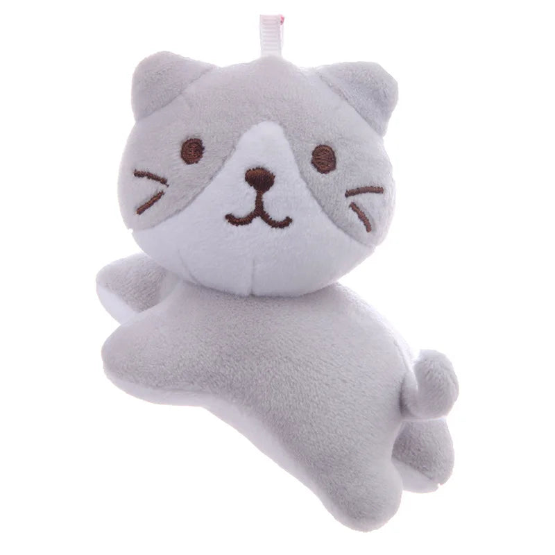 Cat Plush Toy – Cute Soft Kitten Doll & Backpack Pendant