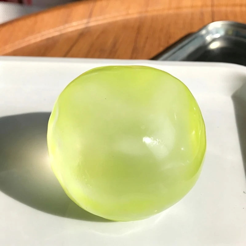Mochi Fidget Toy – Transparent Soft Squeeze Stress Relief Toy
