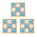 Wooden Tic Tac Toe Game – Kids XO Strategy Board