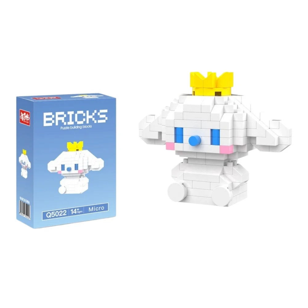 Cartoon Building Blocks – Mini ABS Assembly Brick Set