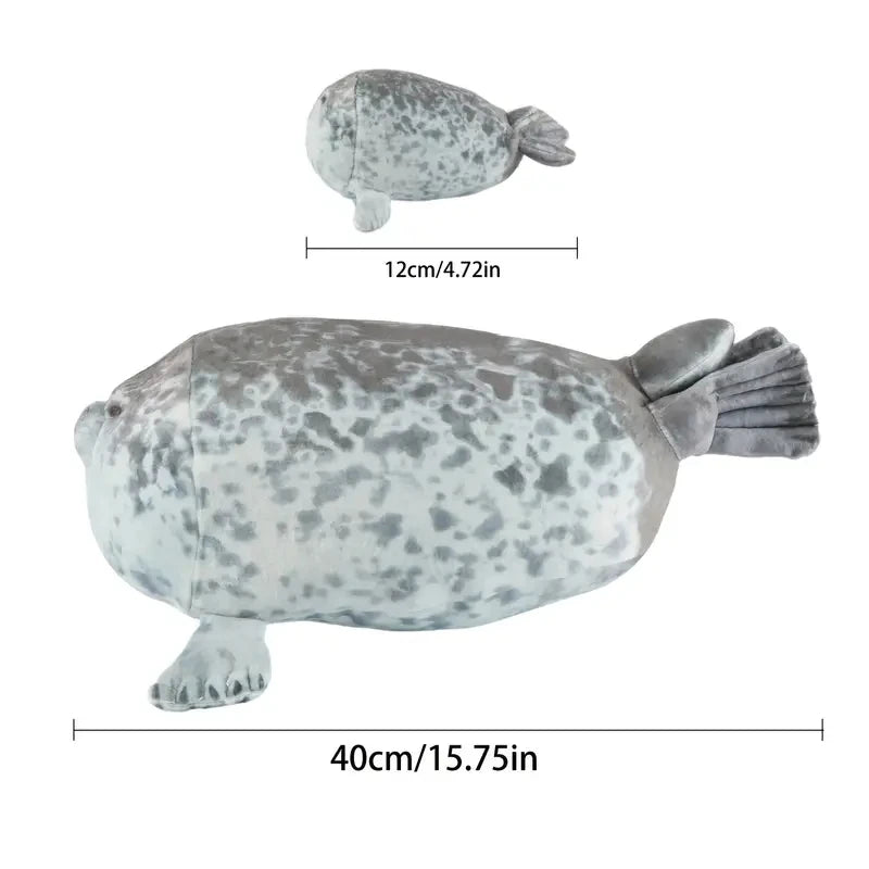 Seal Plush Toy Set – Mother and Baby Seal Stuffed Animals