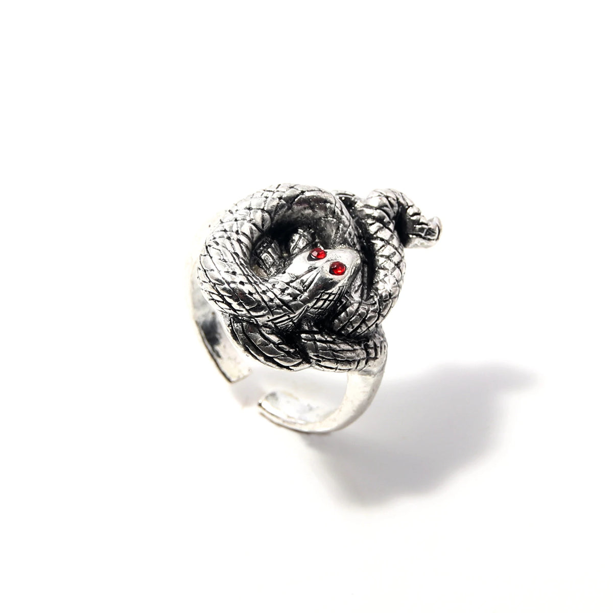 Gothic Fantasy Ring Vintage Dark Style Jewelry for Men