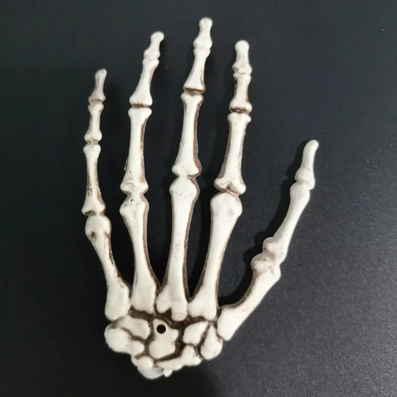Halloween Skeleton Hands, Realistic Plastic Hand Props for Decor