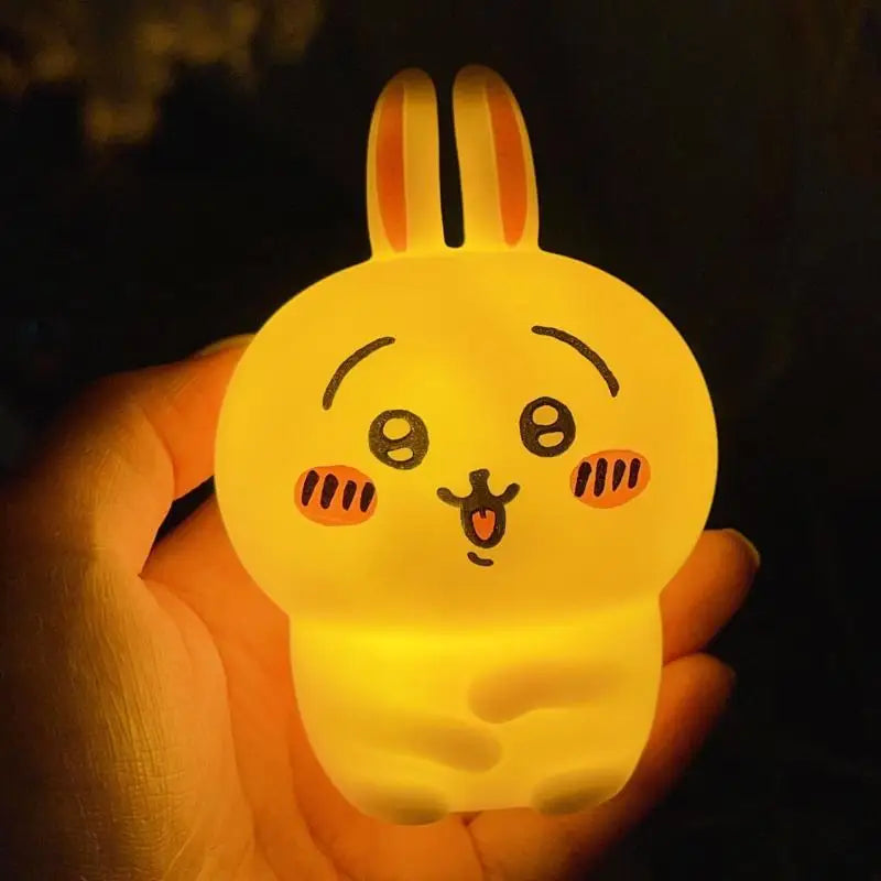 Anime Night Light – Kawaii Vinyl Doll Bedroom Desktop Decoration