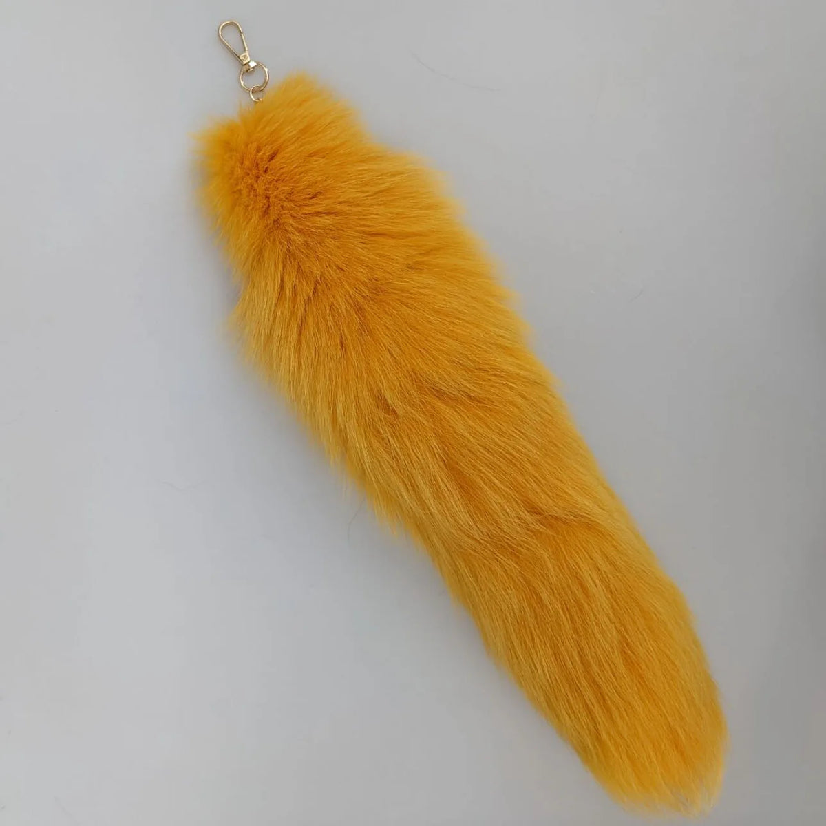 Fox Tail Keychain for Women Furry Y2K Car Accessory