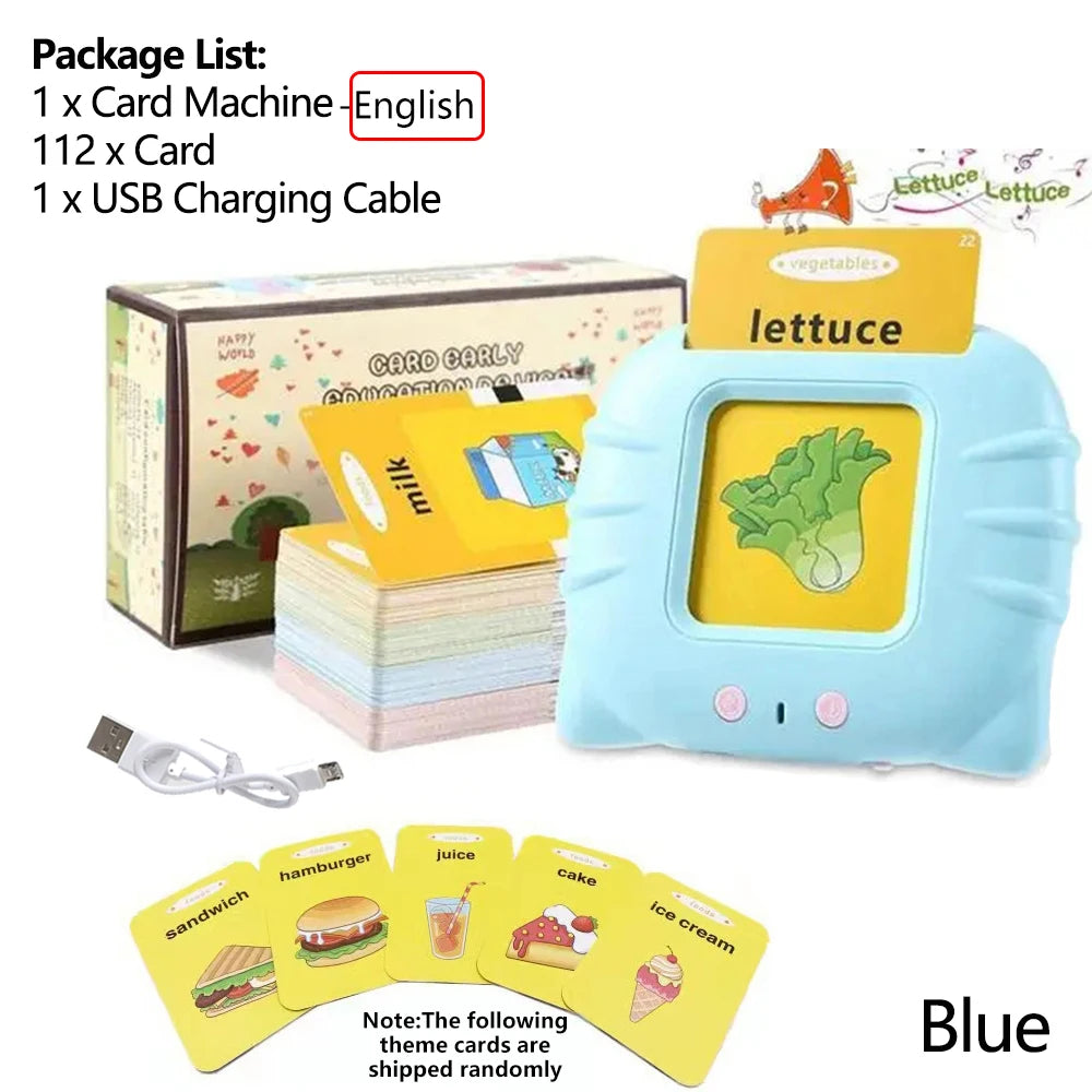 Talking Flash Cards for Kids | Electronic English Learning Toy