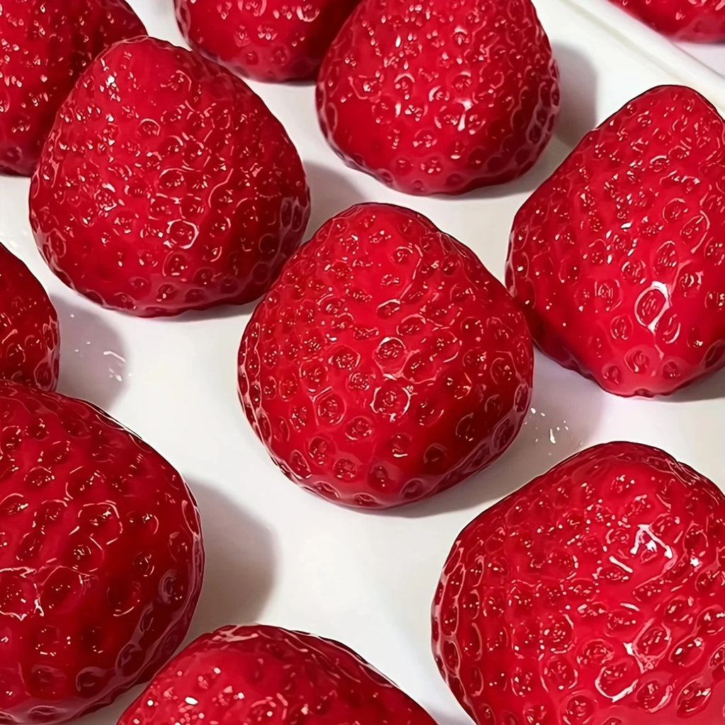 Strawberry Squishy Toy – Soft Fruit Squeeze Fidget