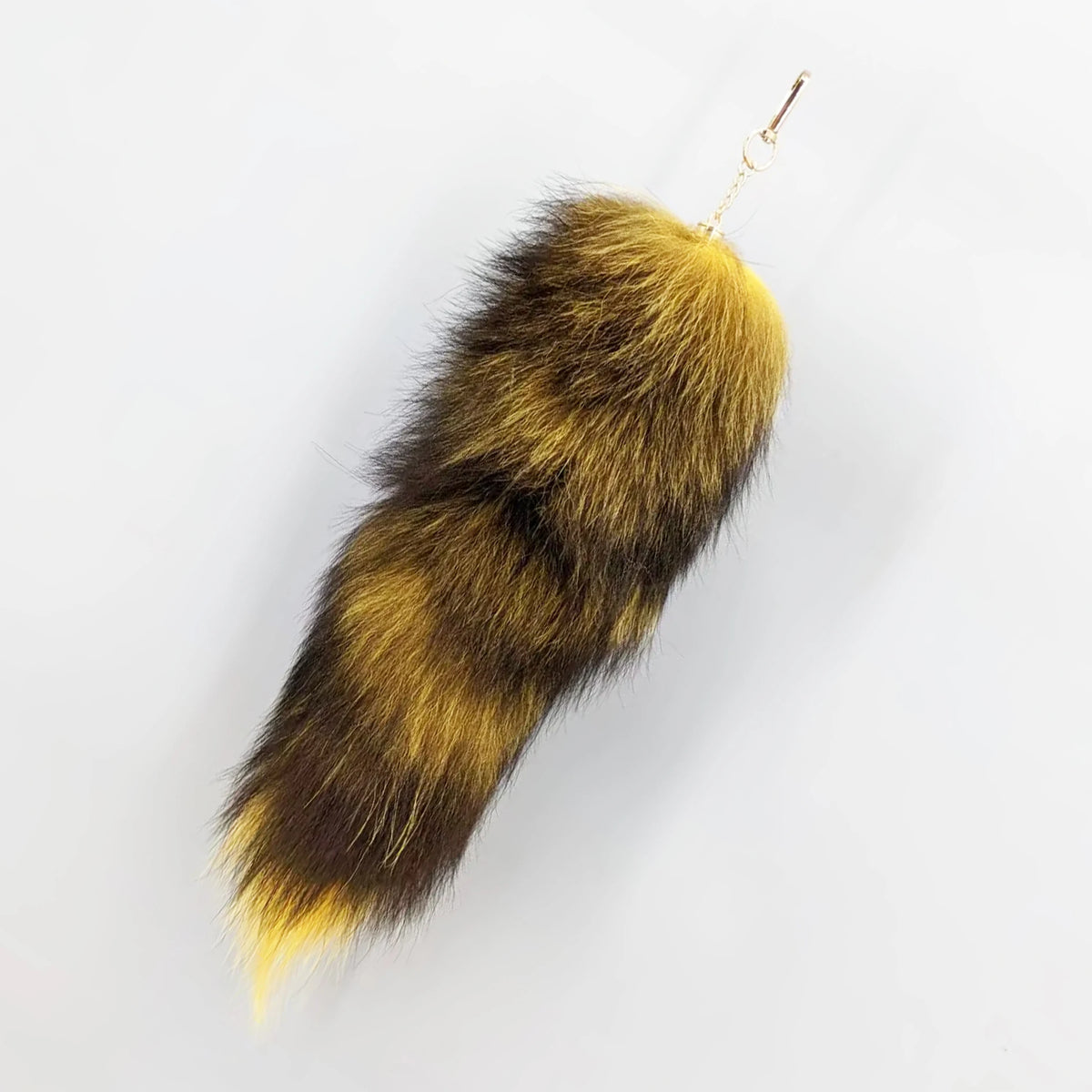 Fox Tail Keychain for Women Furry Y2K Car Accessory